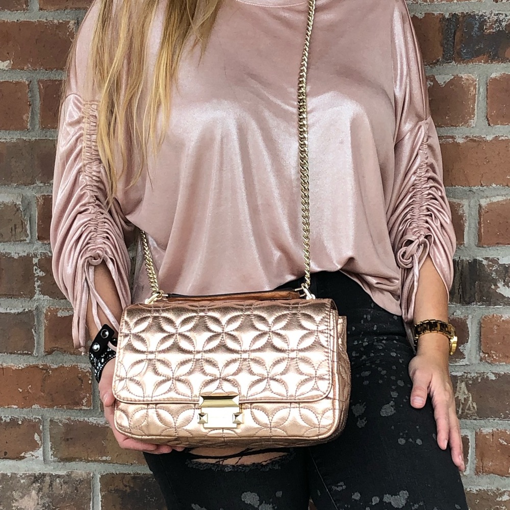 NWT Michael Kors  LT Rose Sloan